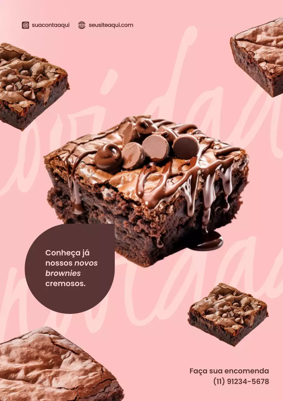 Cartaz de propaganda de sobremesa moderna rosa na web