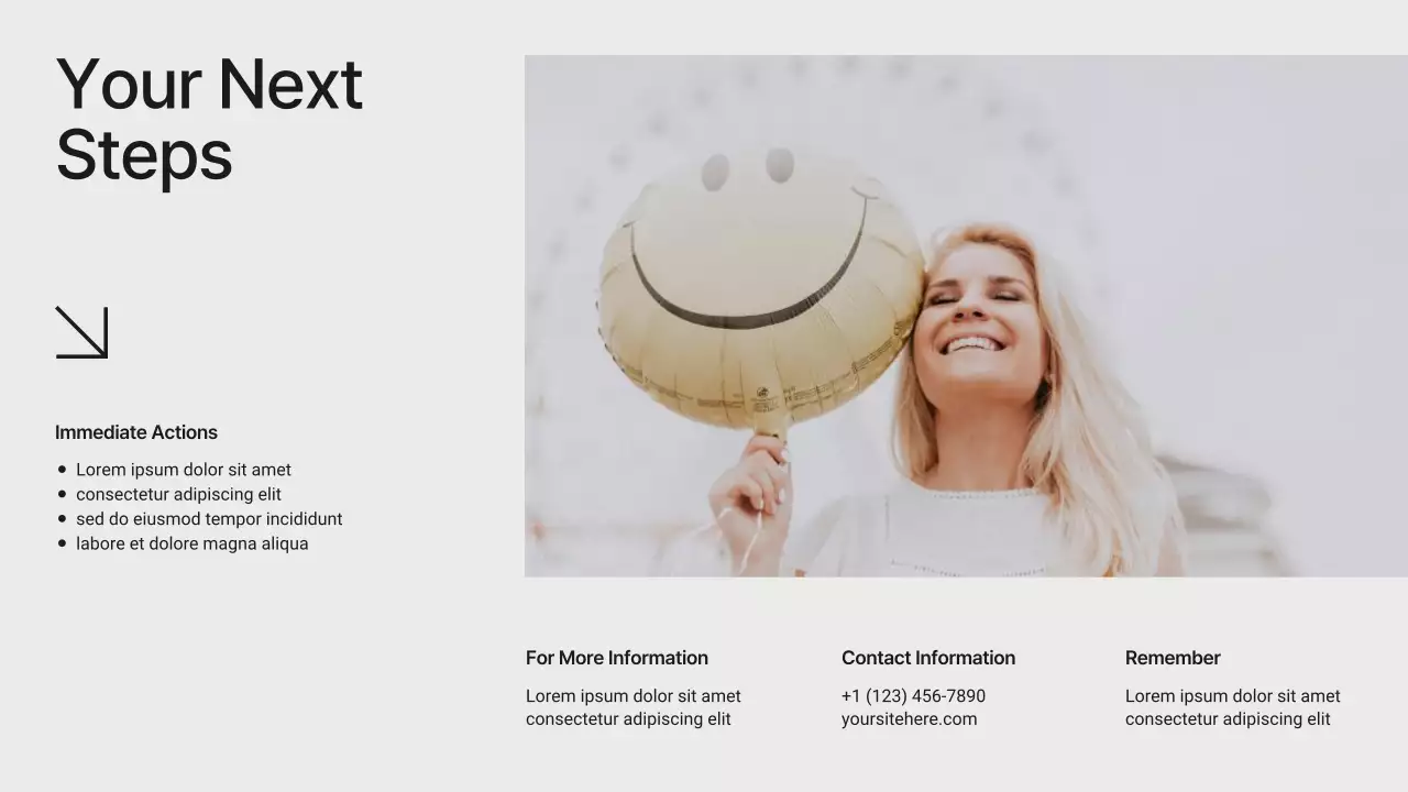 White and Black Modern Minimalist Preventing Diabetes Presentation