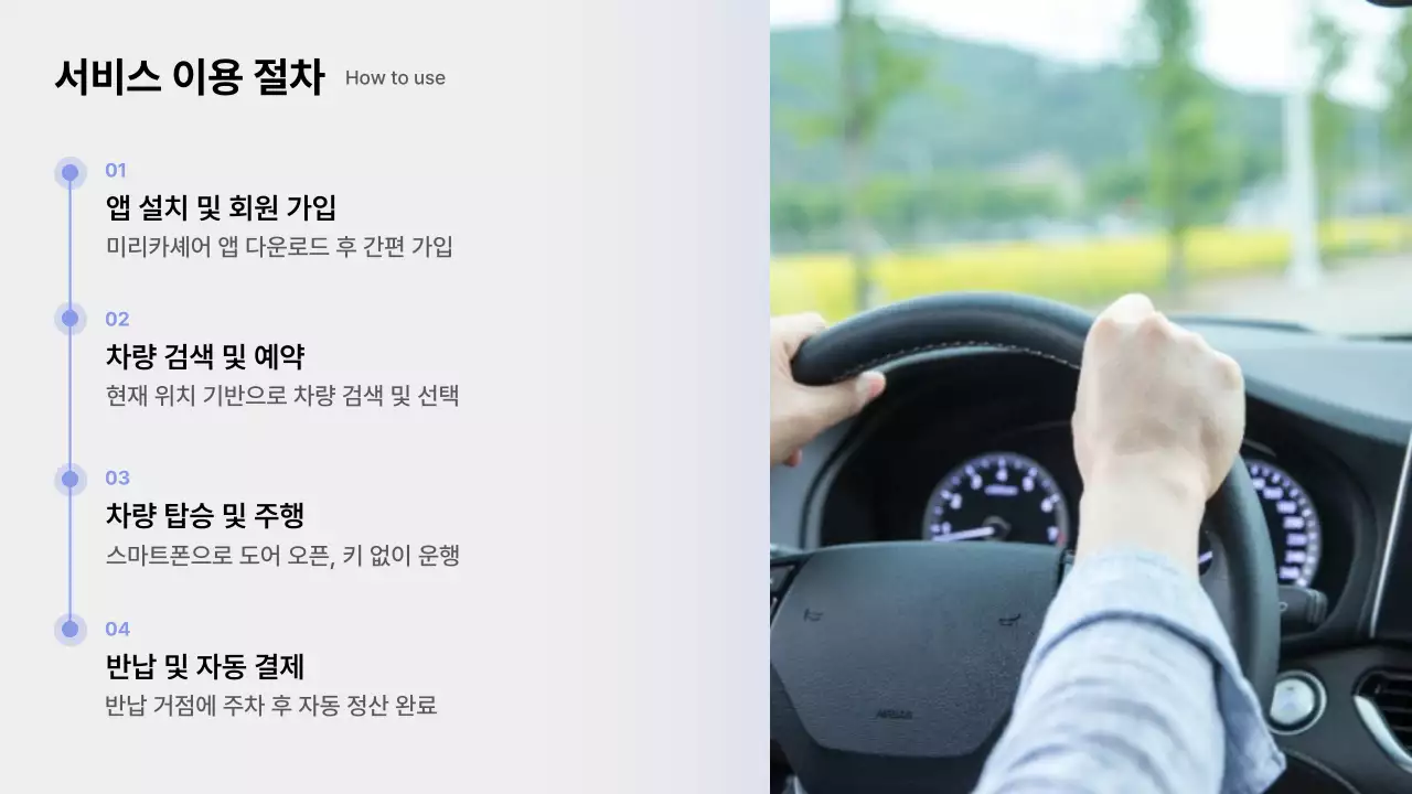 주황 모던 모빌리티 제품 소개