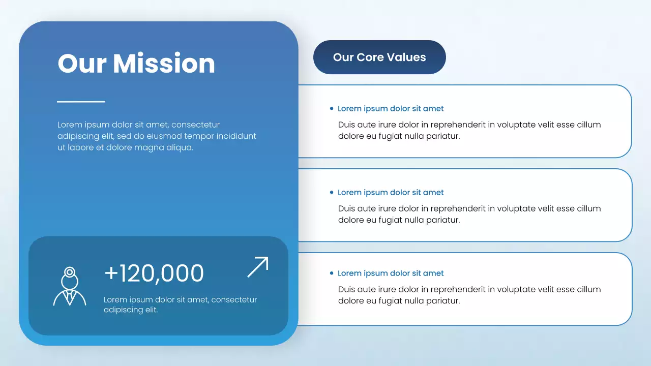 Blue Modern Hospital Profile Presentation