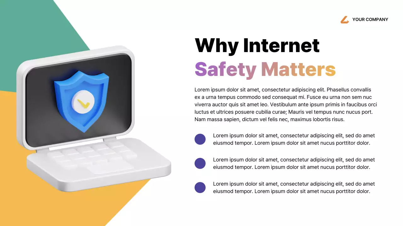 Purple Modern Internet Guide Presentation