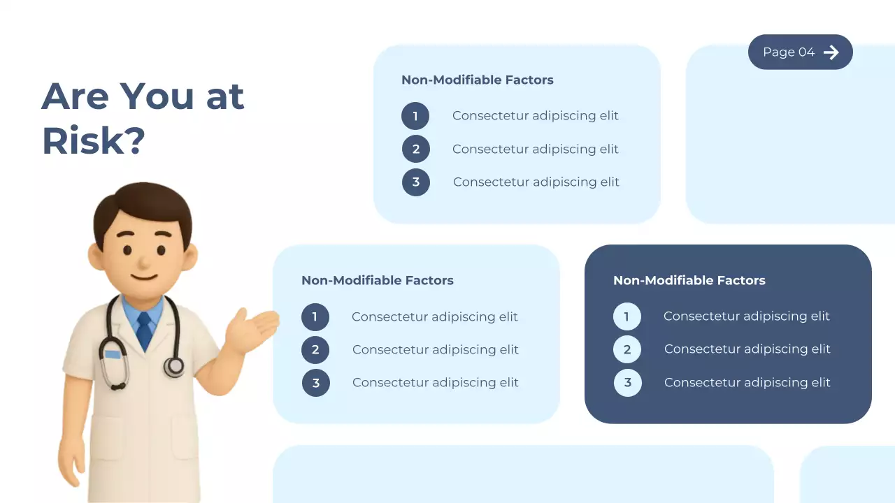 Blue Modern Diabetes Guide Presentation