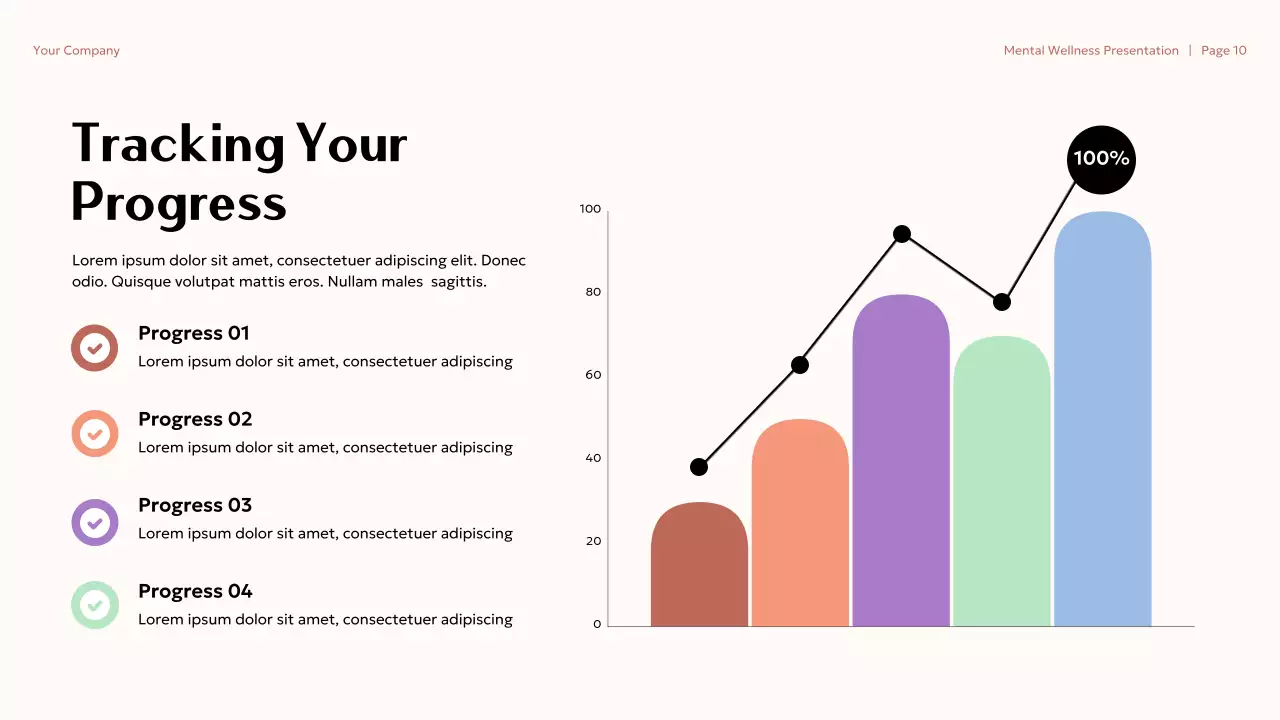 Pink Aesthetic Mental Wellness in College Presentation