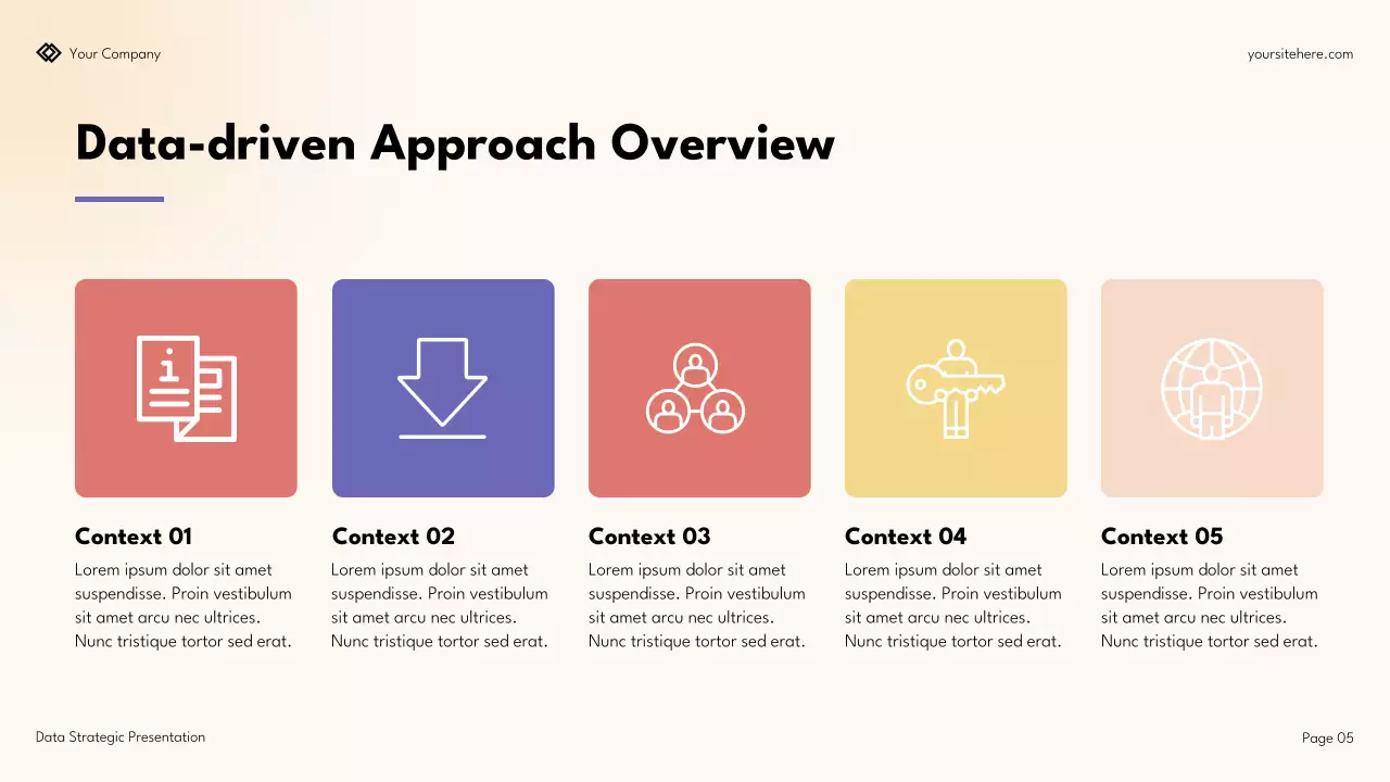 Simple Modern Data Strategic Presentation