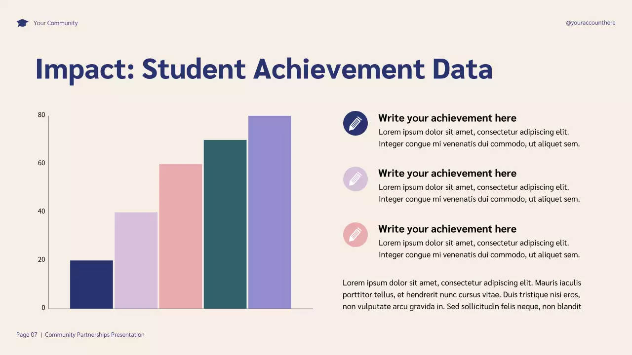 Blue and Purple Illustrative Community Partnerships Initiative Presentation