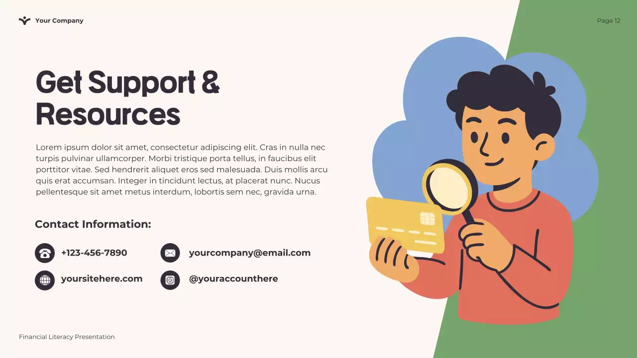 Playful Financial Literacy Presentation