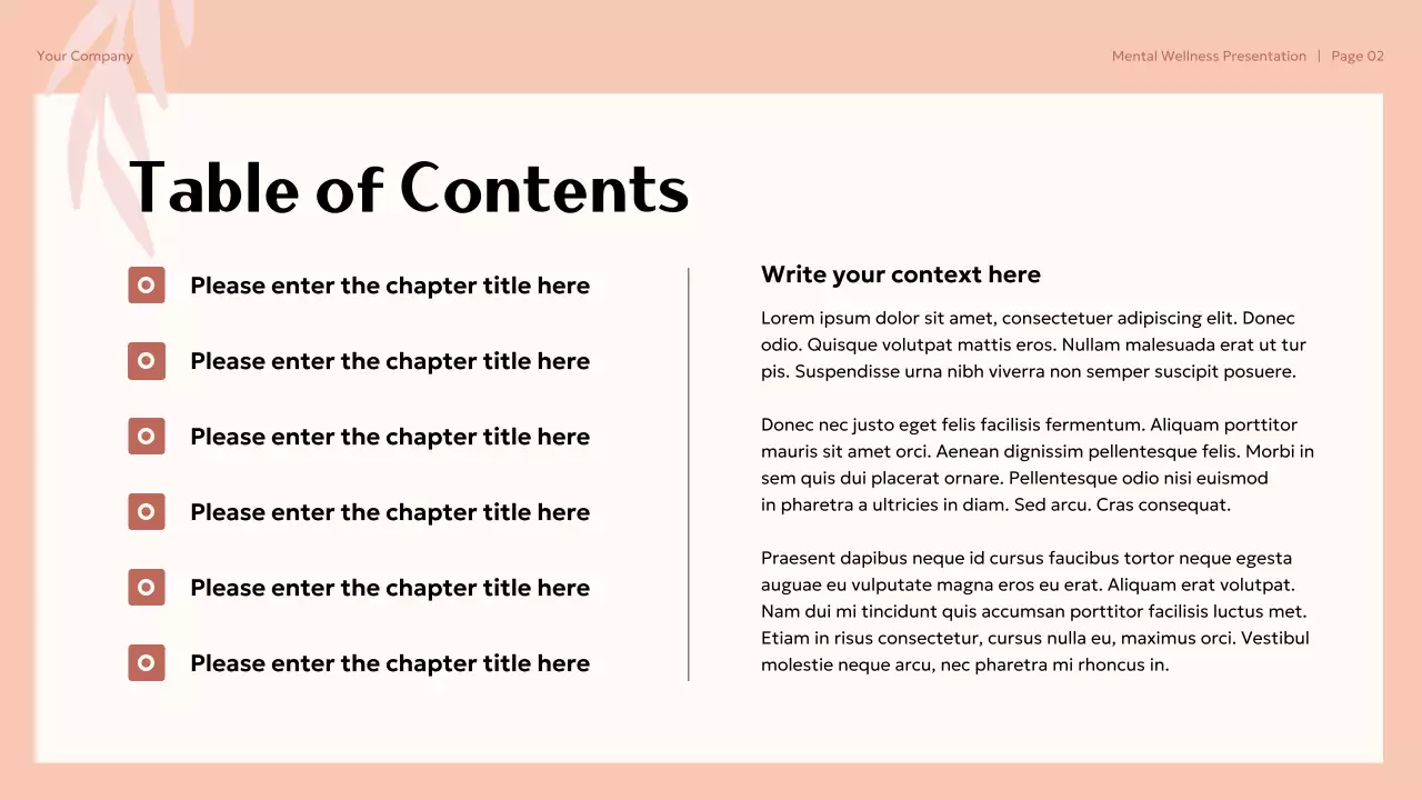 Pink Aesthetic Mental Wellness in College Presentation