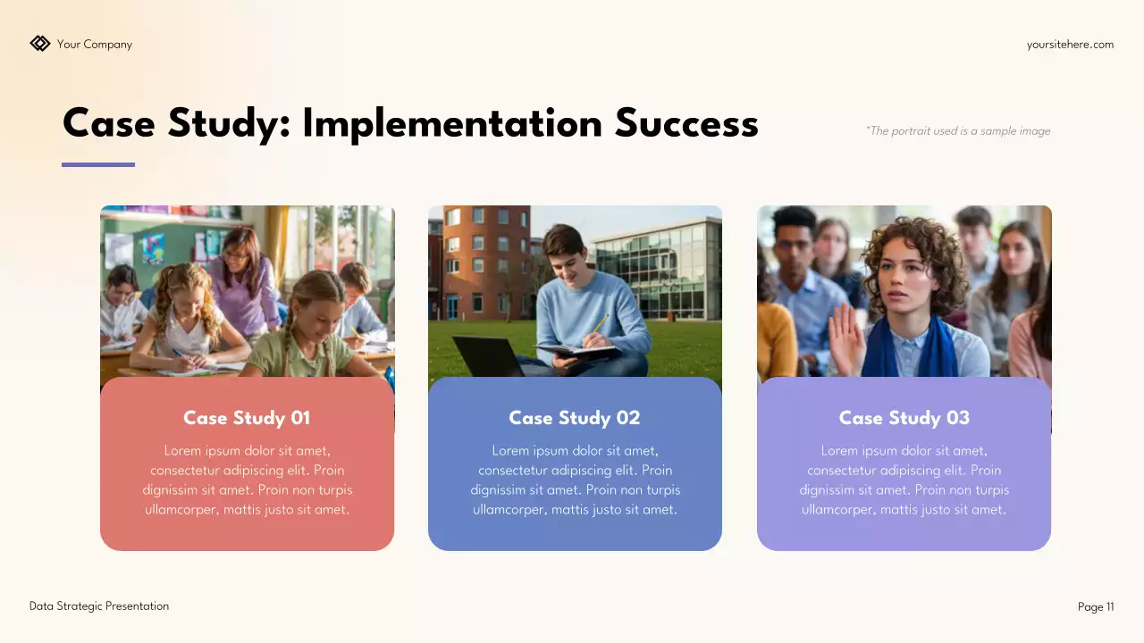 Simple Modern Data Strategic Presentation