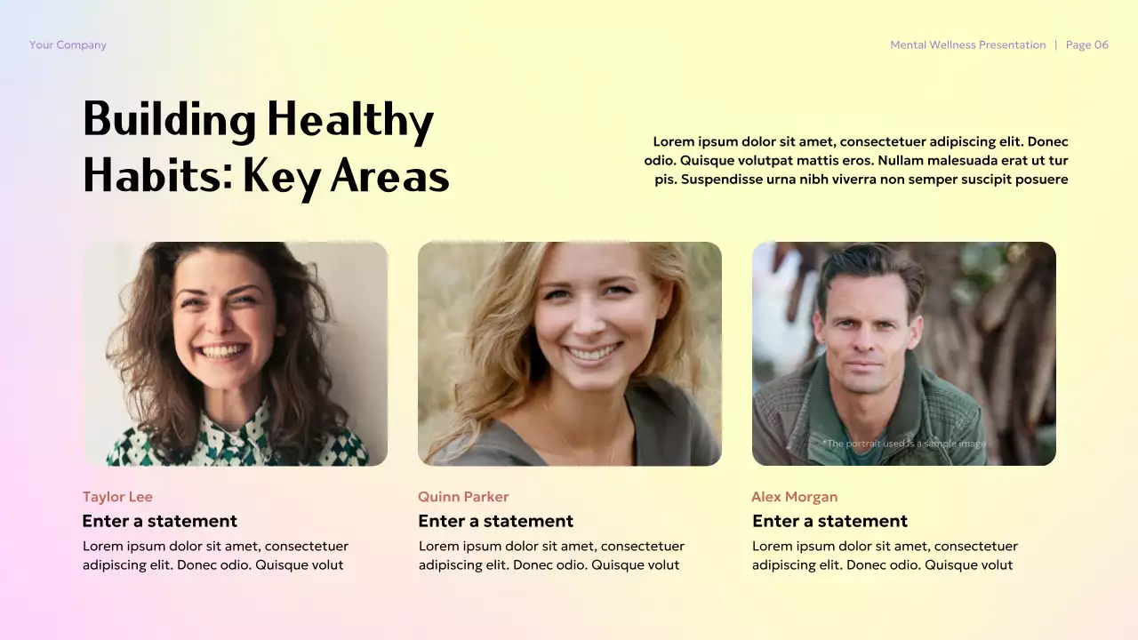 Pink Aesthetic Mental Wellness in College Presentation