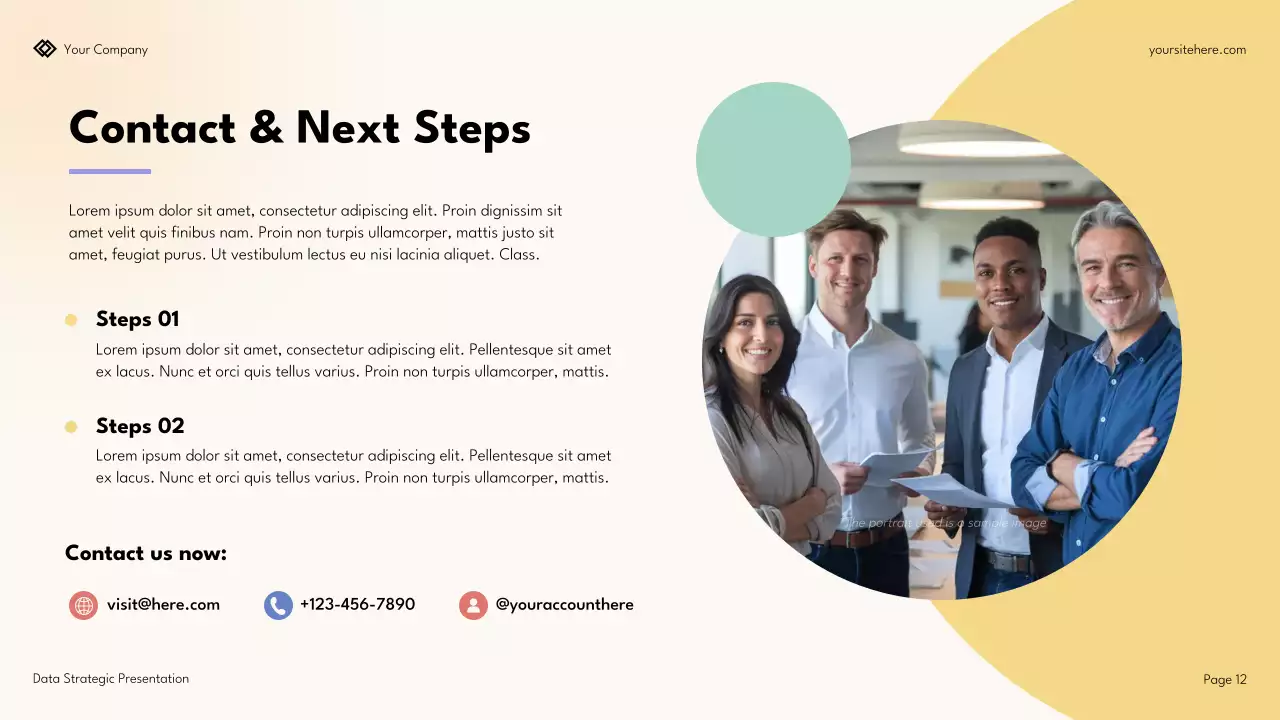 Simple Modern Data Strategic Presentation