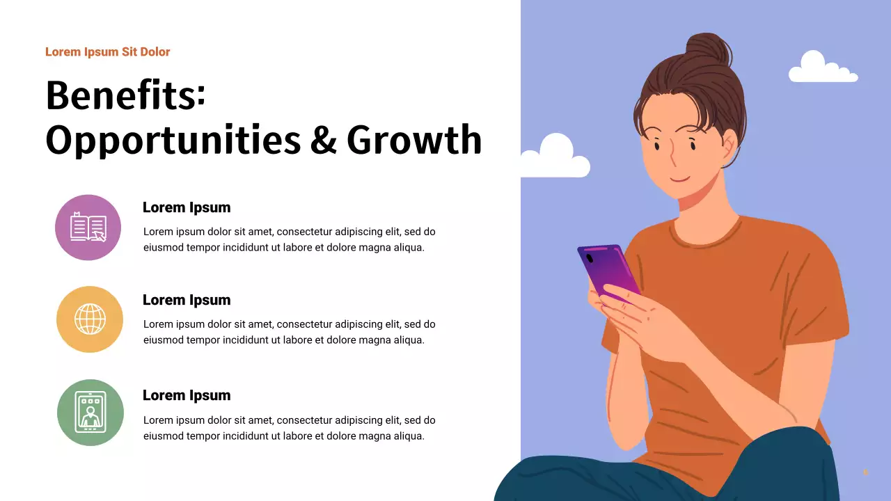 Orange Modern Social Media Report Presentation