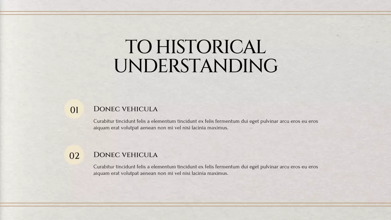 Bài thuyết trình Văn học Lịch sử Đơn giản Màu be