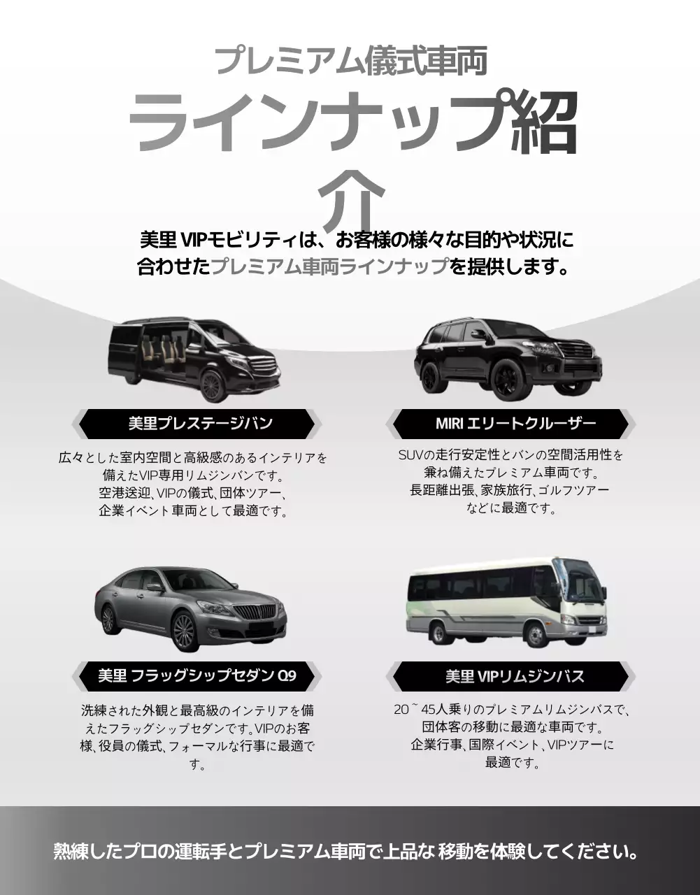 黒 上品 自動車 広告