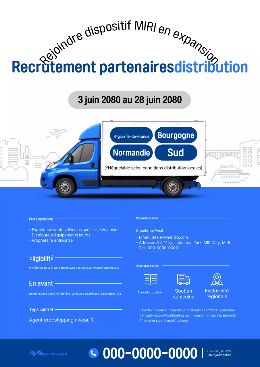 Recrutement Blue Modern Distribution