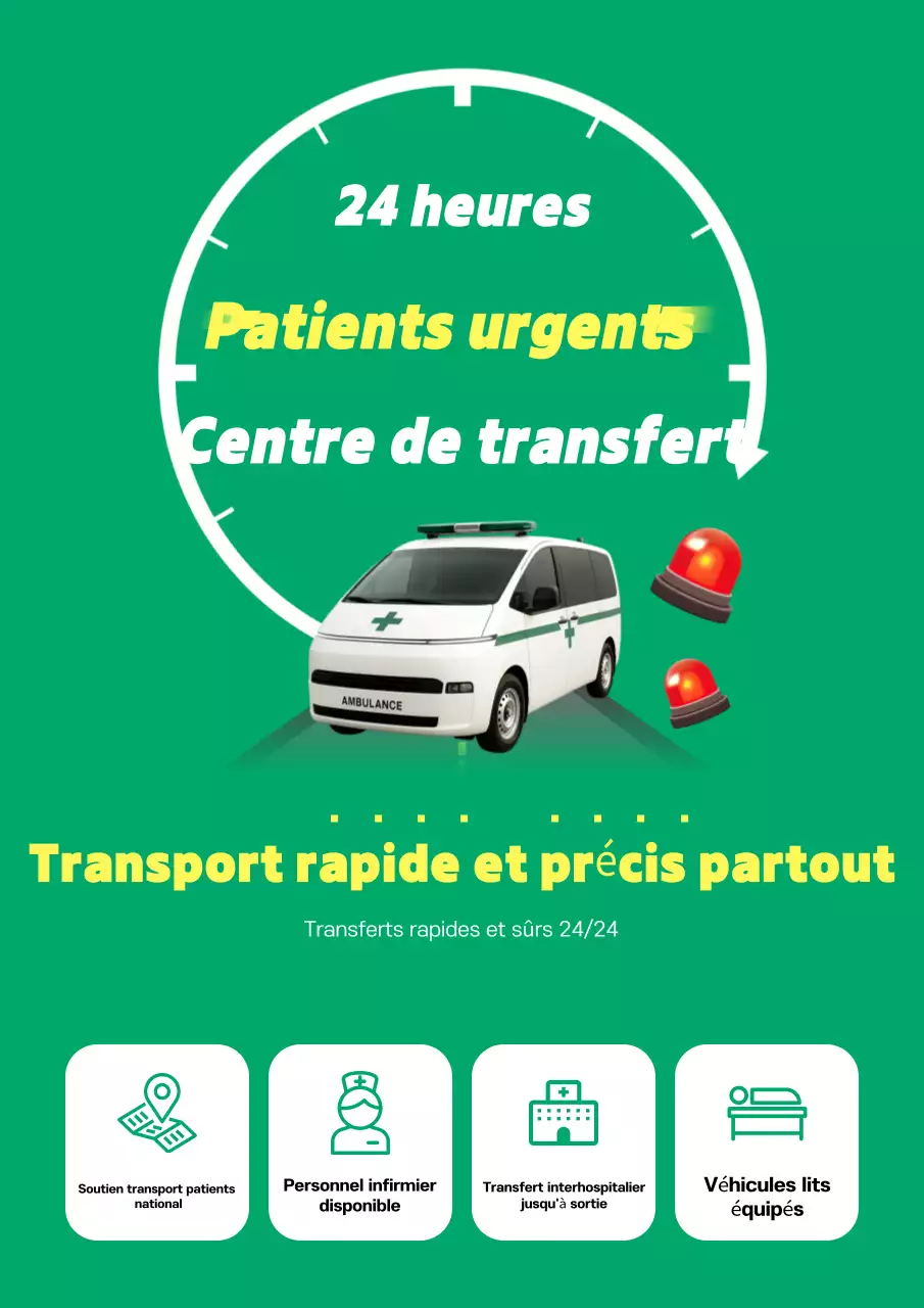 Publicité médicale verte et propre