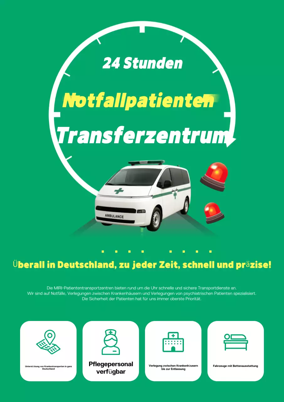 Green Clean Medical-Werbung