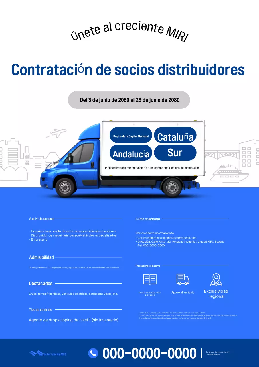Reclutamiento de Blue Modern Distribution