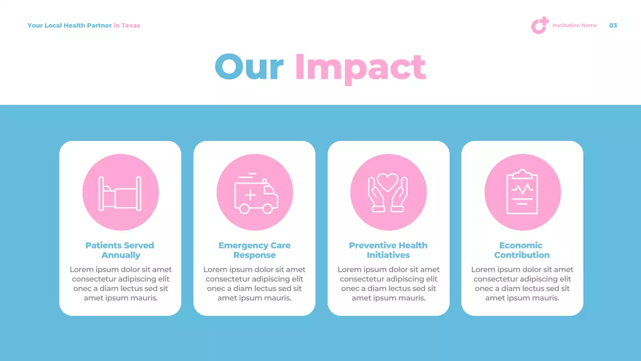 Pink Modern Healthcare Promotion Presentation