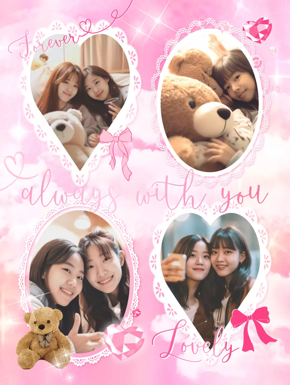 ピンク キッチュ かわいい