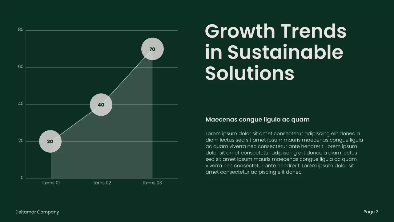 Green and Beige Bold Sustainability Initiatives Pitch Presentation