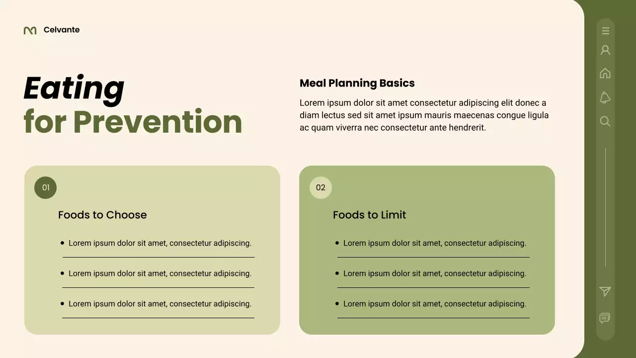 Green Modern Health Diabetes Awareness Presentation