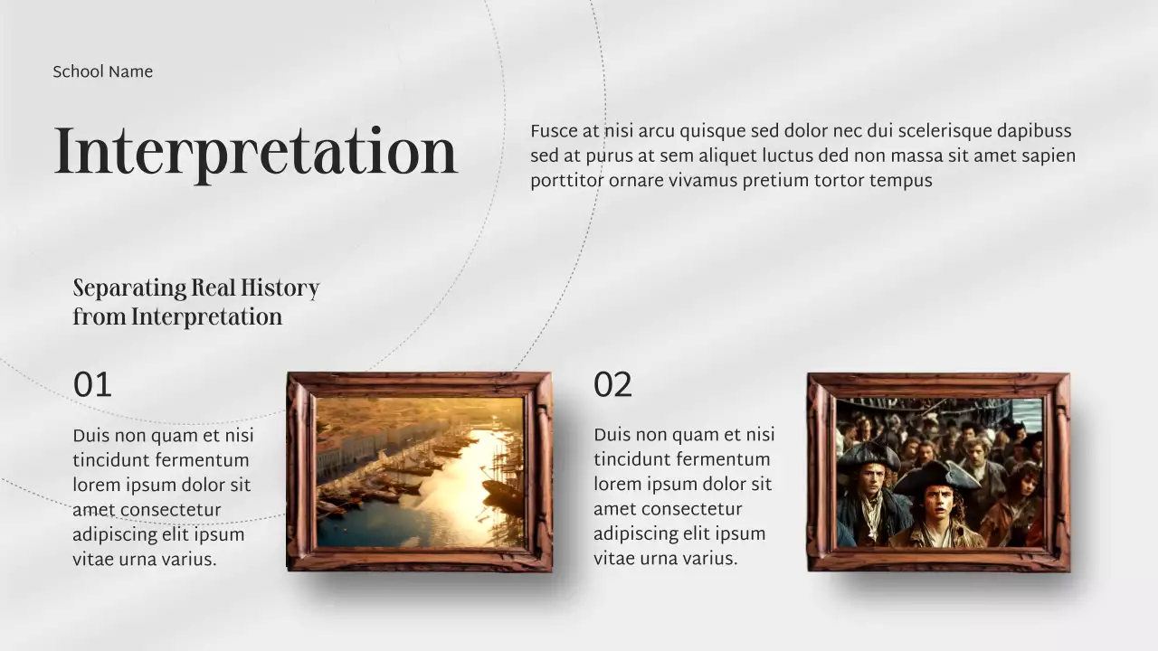 Grey Classic Historical Event Lecture Presentation