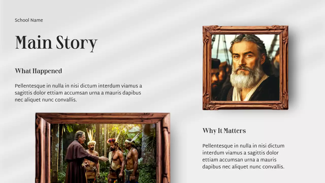 Grey Classic Historical Event Lecture Presentation