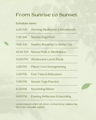 Green Minimal Wellness Planner Instagram Post