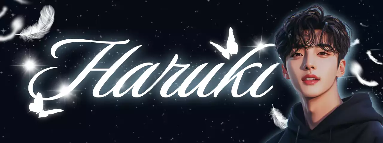 白黒 ミステリー 羽 ポスター 推し活