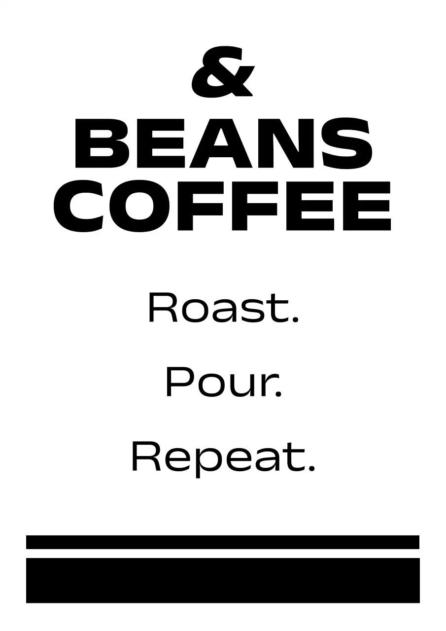 白黒 シンプル コーヒー カフェ文章