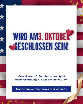 Roter klassischer Feiertagshinweis-Instagram-Beitrag