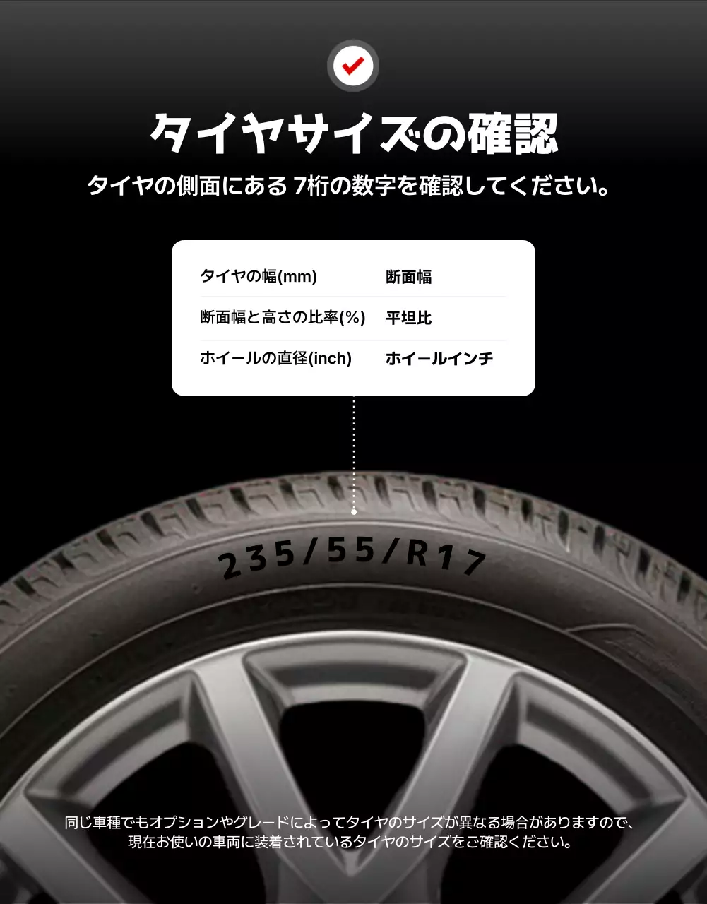 黒 モダン タイヤ ポスター