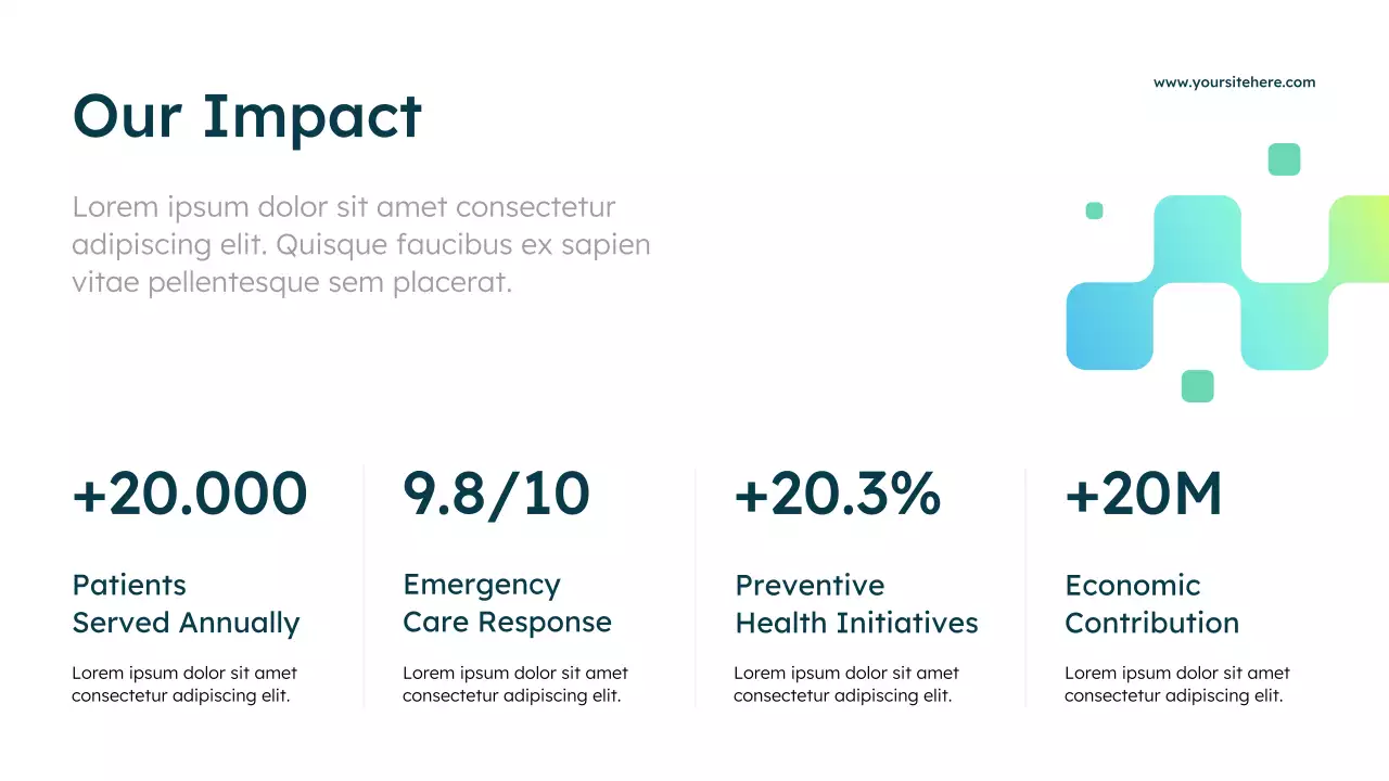 Blue Modern Healthcare Services Advertisement Presentation