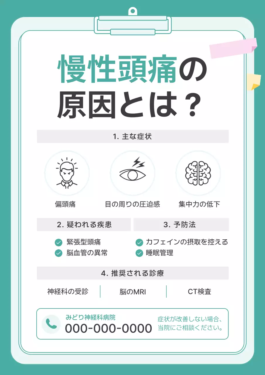 ミント シンプル 医療 資料