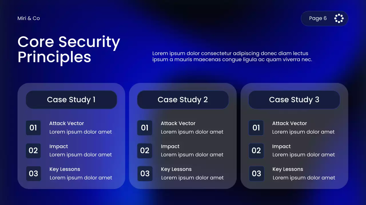 Blue Modern Cybersecurity Course