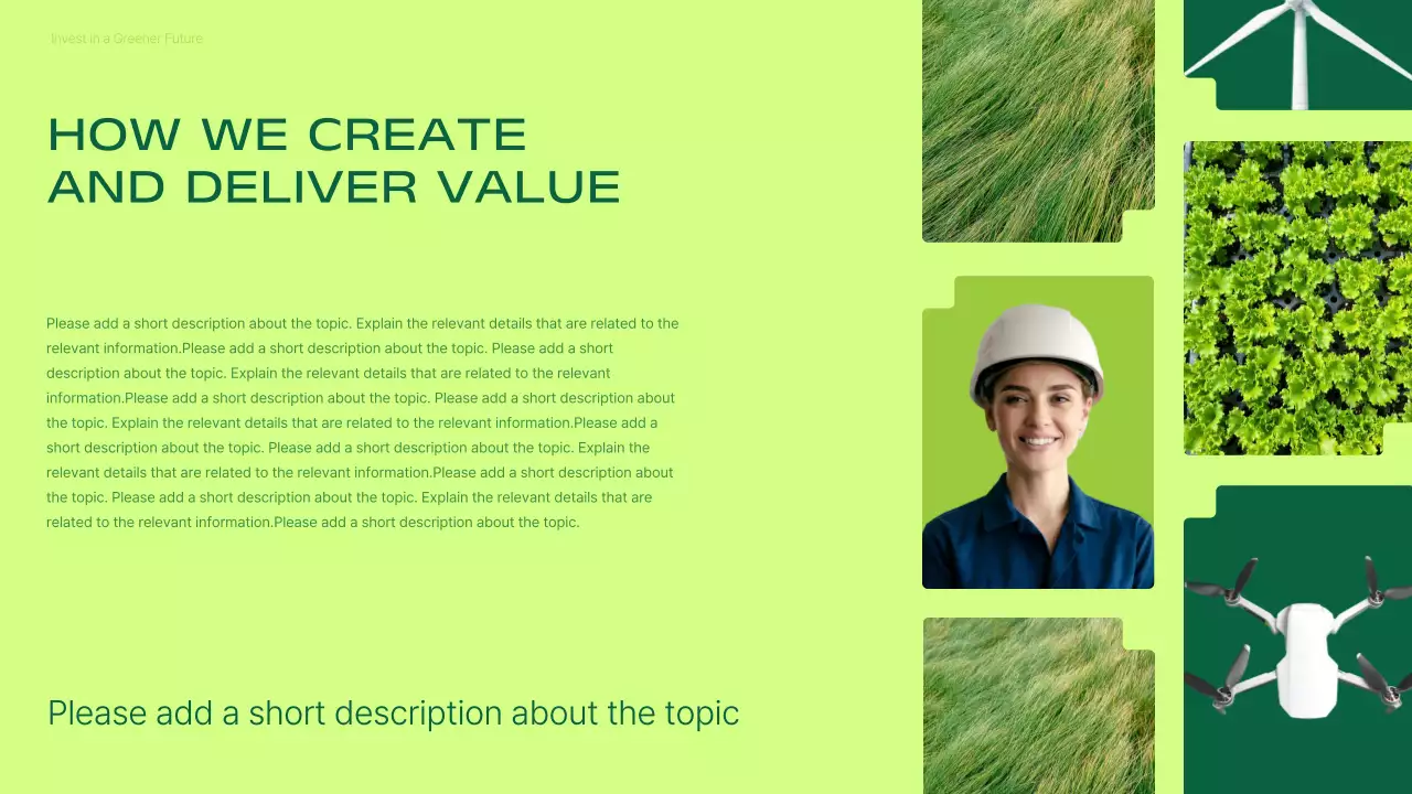 Green Modern Renewable Investment Promotion Presentation