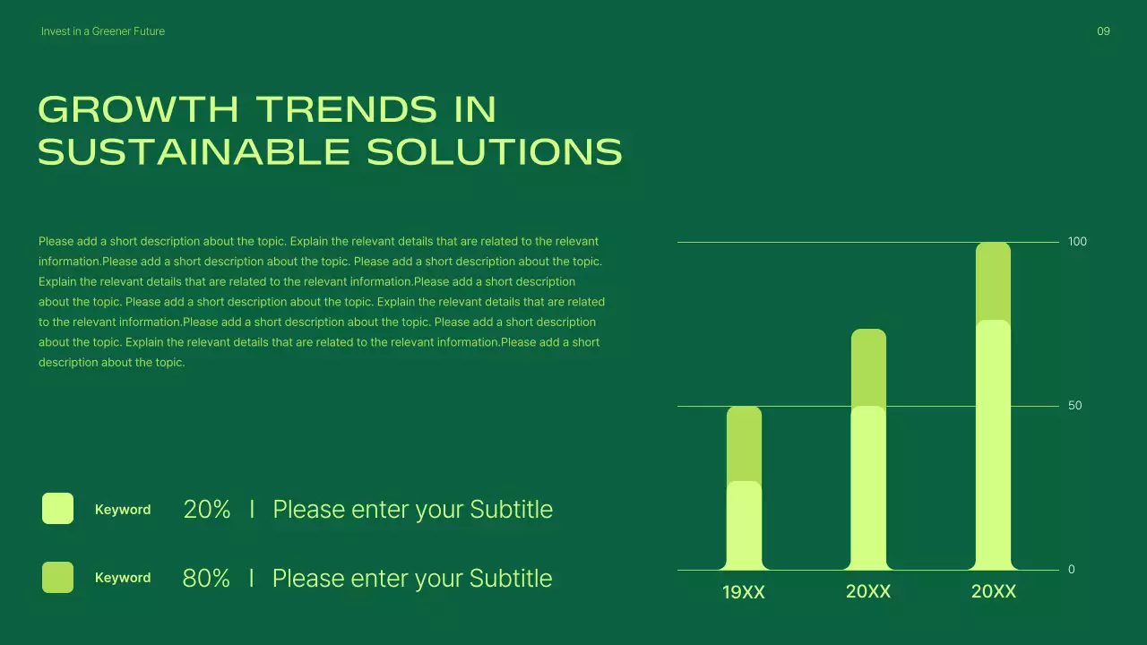 Green Modern Renewable Investment Promotion Presentation