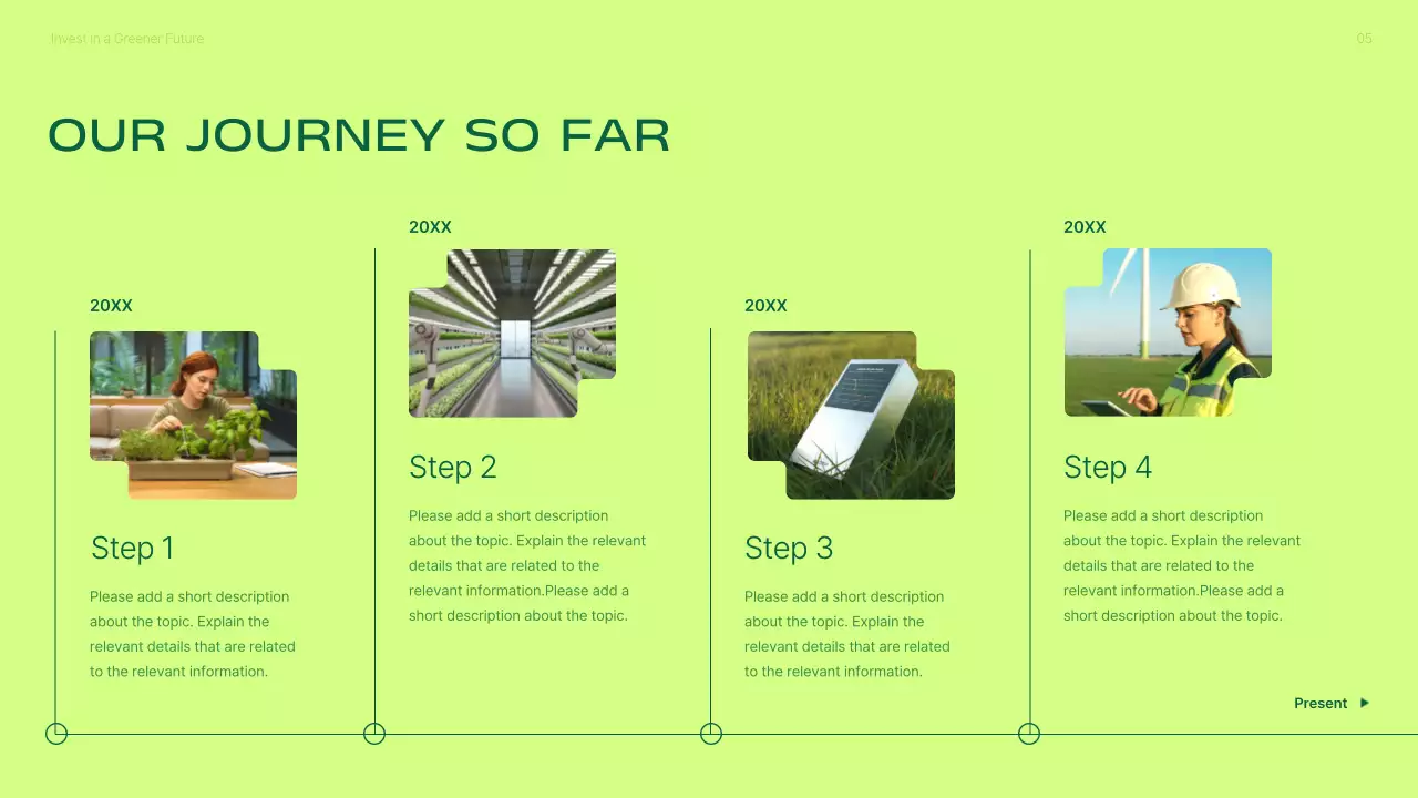 Green Modern Renewable Investment Promotion Presentation