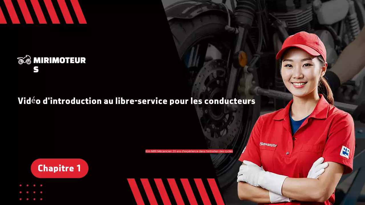 Vidéo d'introduction à l'auto-entretien du Clean Red and Black Rider