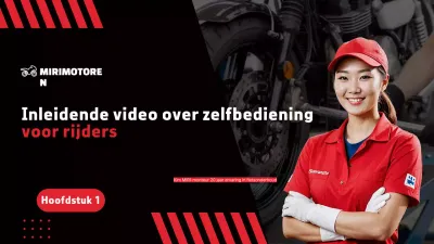 Introductievideo voor zelfonderhoud van de Clean Red and Black Rider
