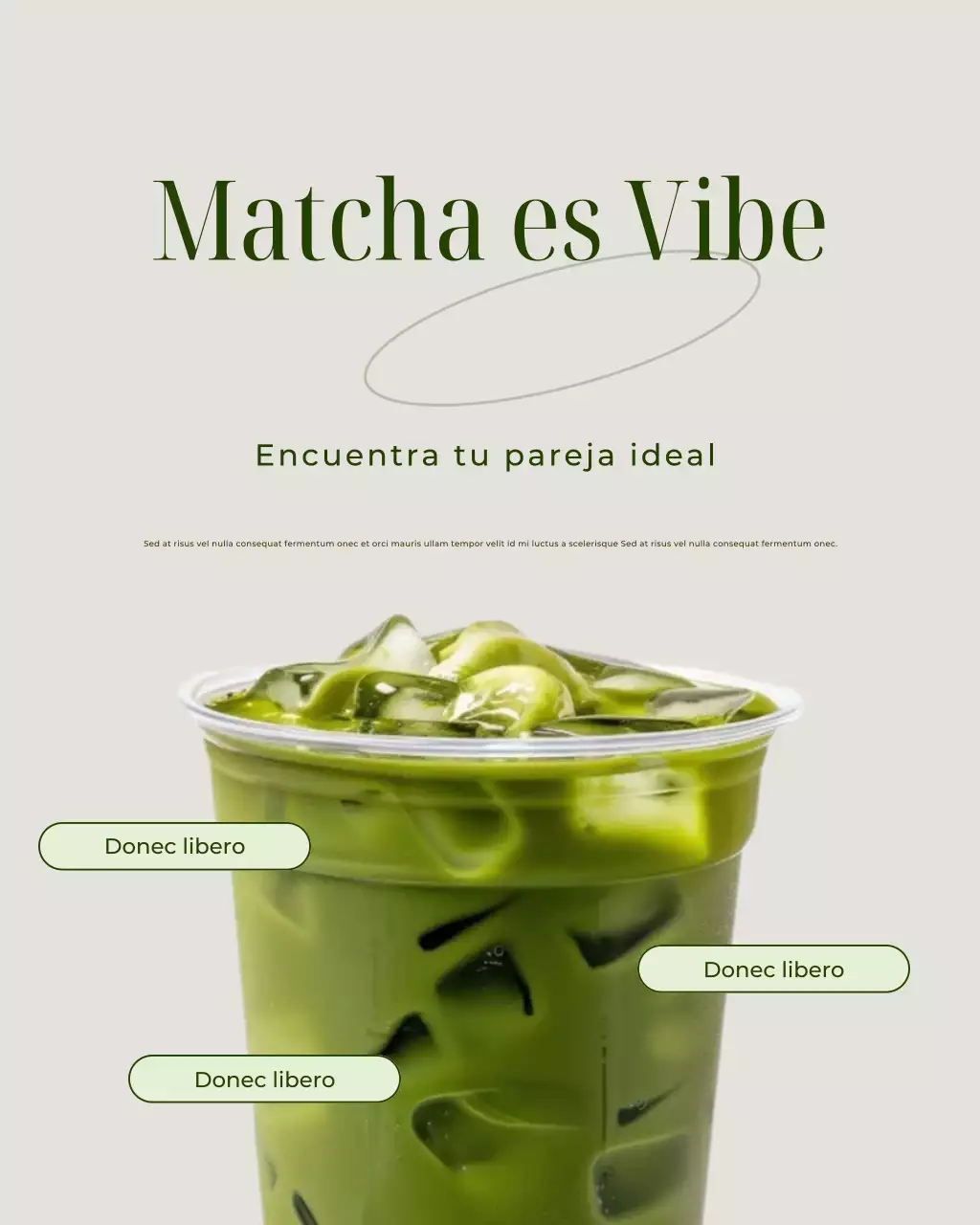 Publicación de Instagram sobre la promoción de Matcha de Green Modern Beverage