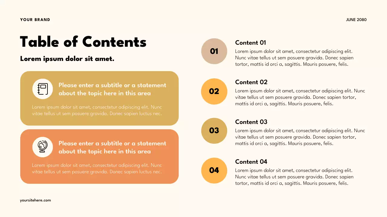 Bài thuyết trình của lớp đa văn hóa Orange Retro