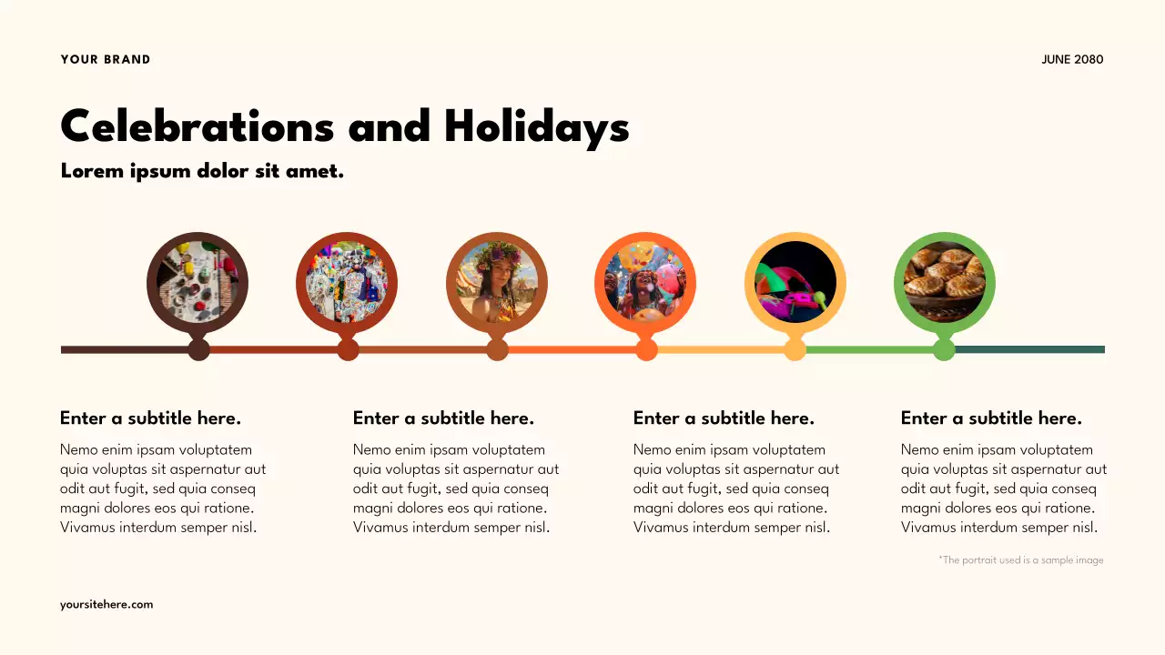 Bài thuyết trình của lớp đa văn hóa Orange Retro