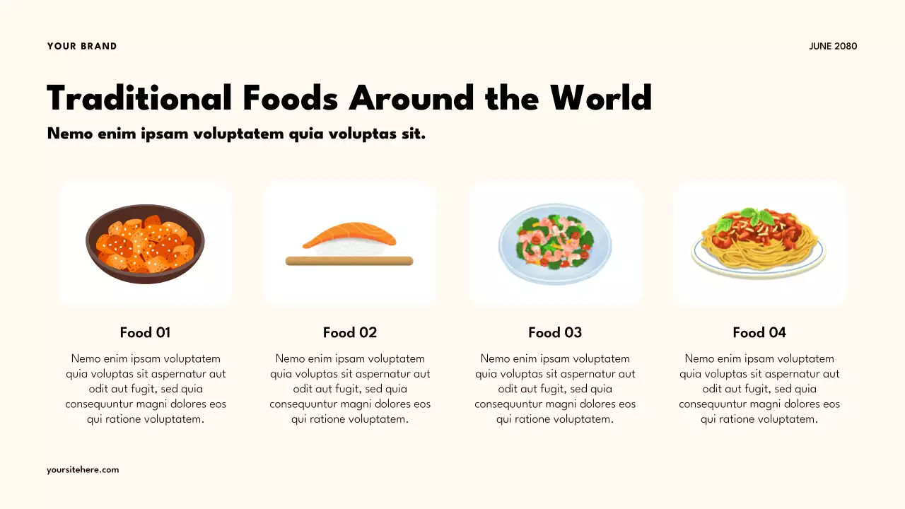 Bài thuyết trình của lớp đa văn hóa Orange Retro