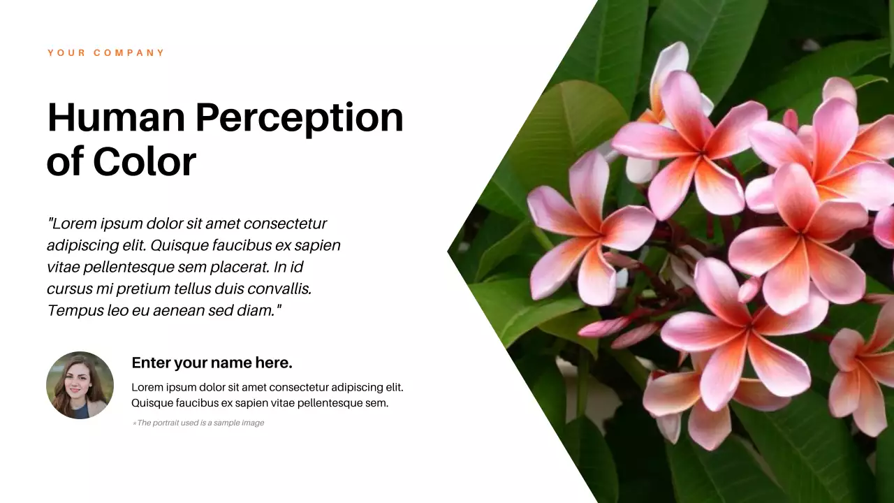 Red Aesthetic Colors in Nature Lecture Presentation