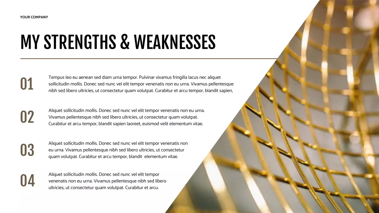 Presentasi Identitas Pengembangan Diri Modern Brown