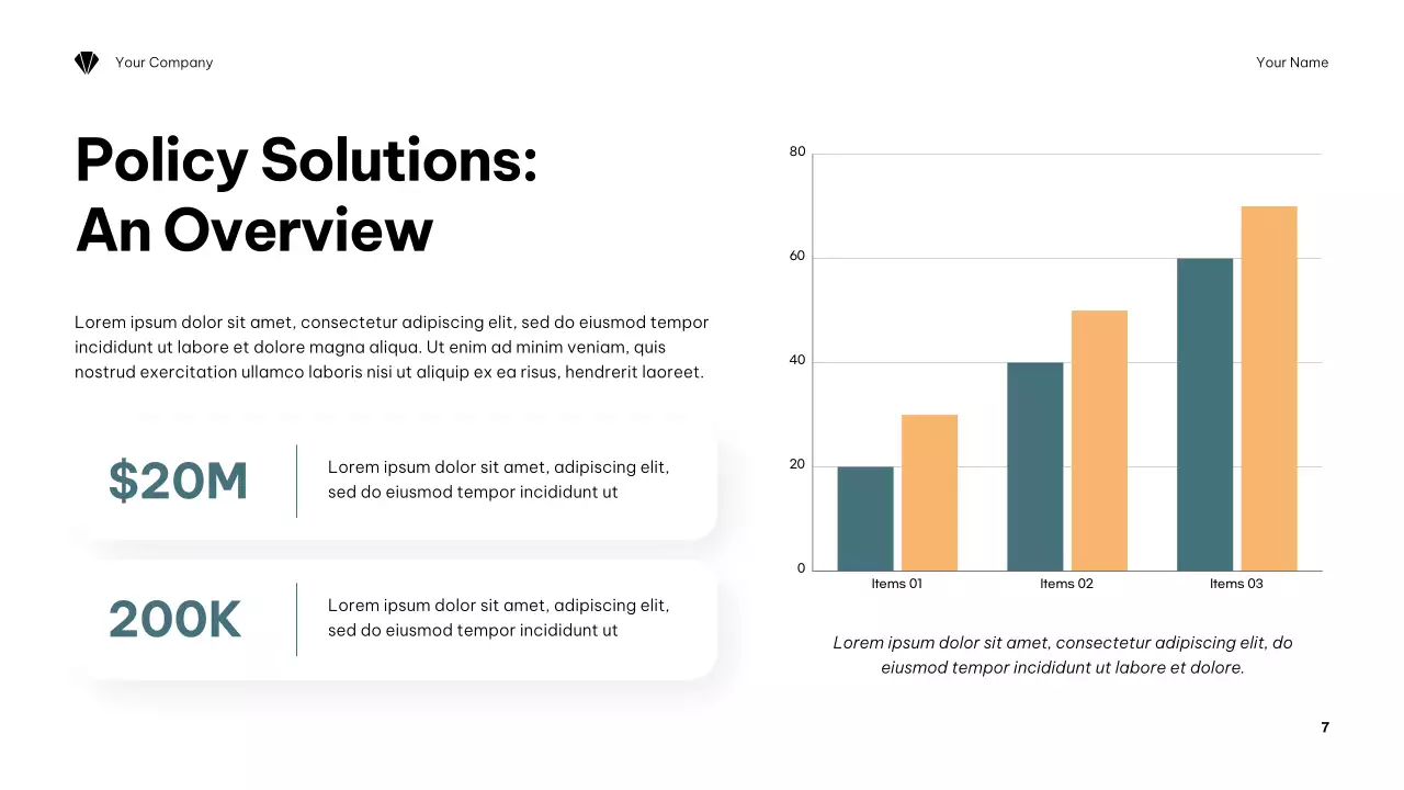 Orange Minimalist Climate Change Awareness Presentation