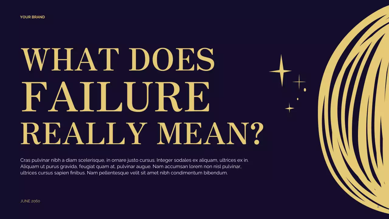 Red Vintage Historical Failures Event Lecture Presentation