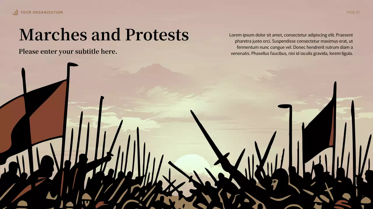 Beige Abstract Equality Lecture Presentation