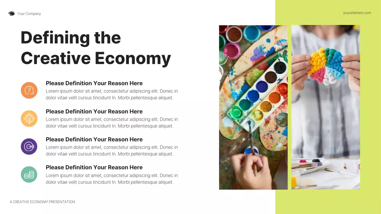 Colorful Artist Opportunities Guide Presentation